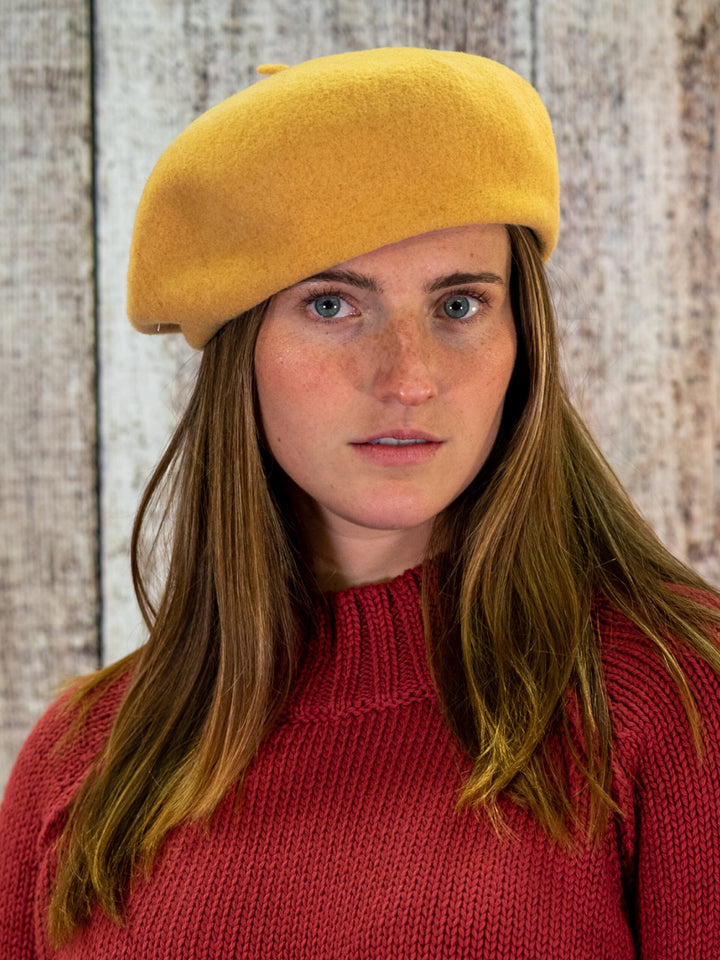 Boiled Wool Beret
