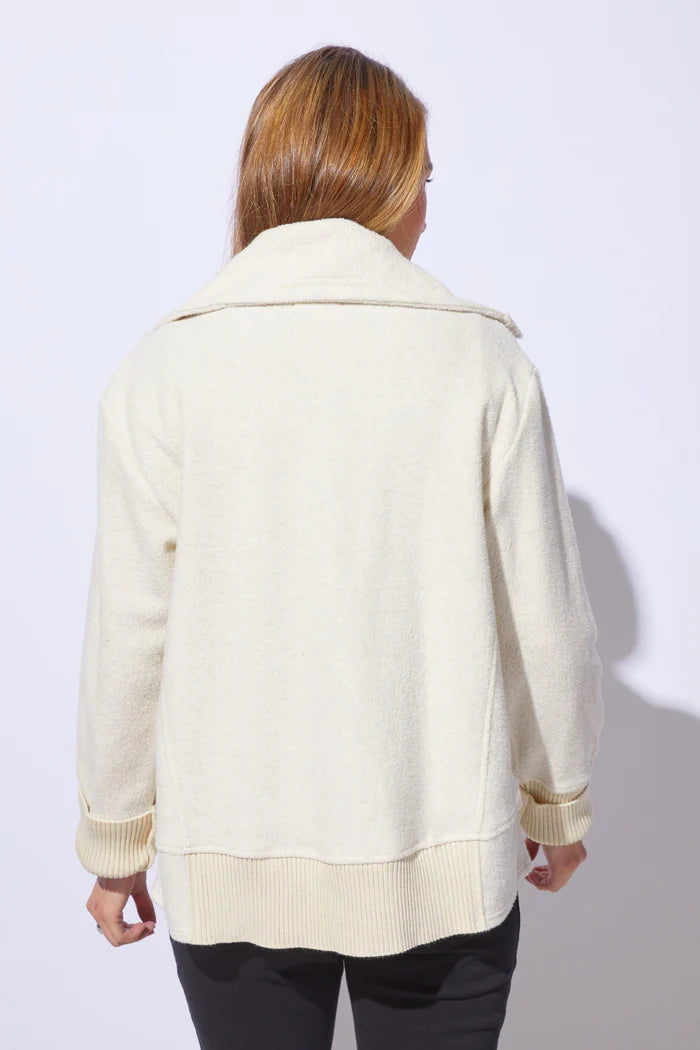 Heather Fleece Fireside Snap Jacket