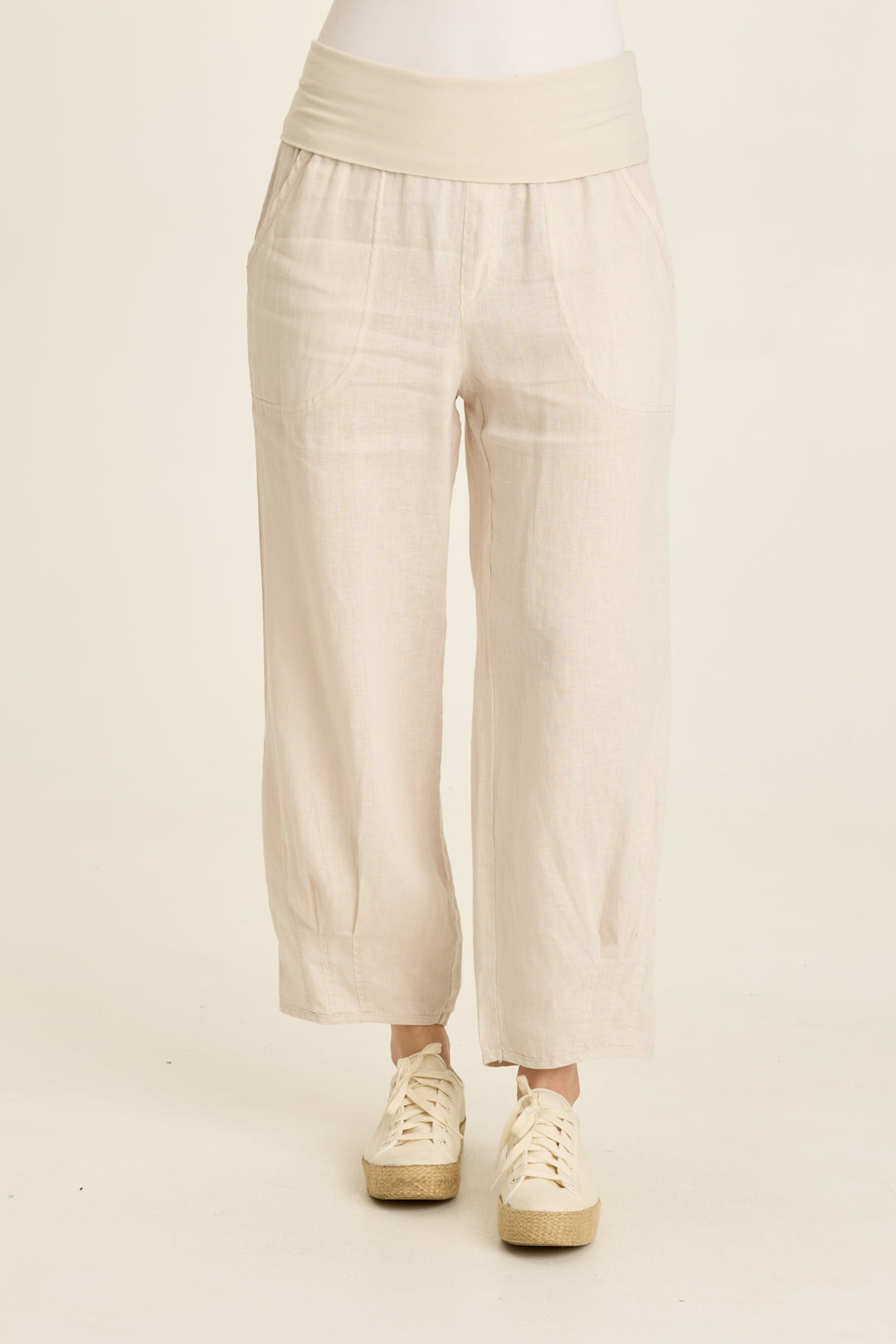 Vasco Linen Crop
