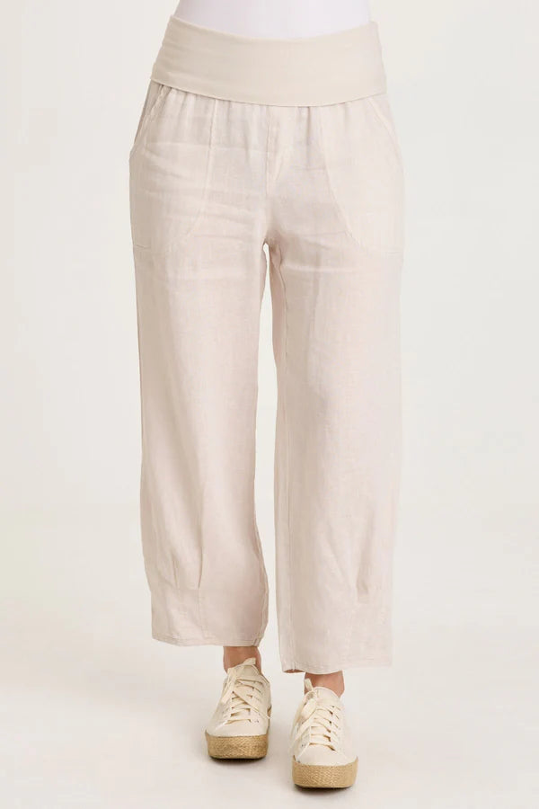 Vasco Linen Crop