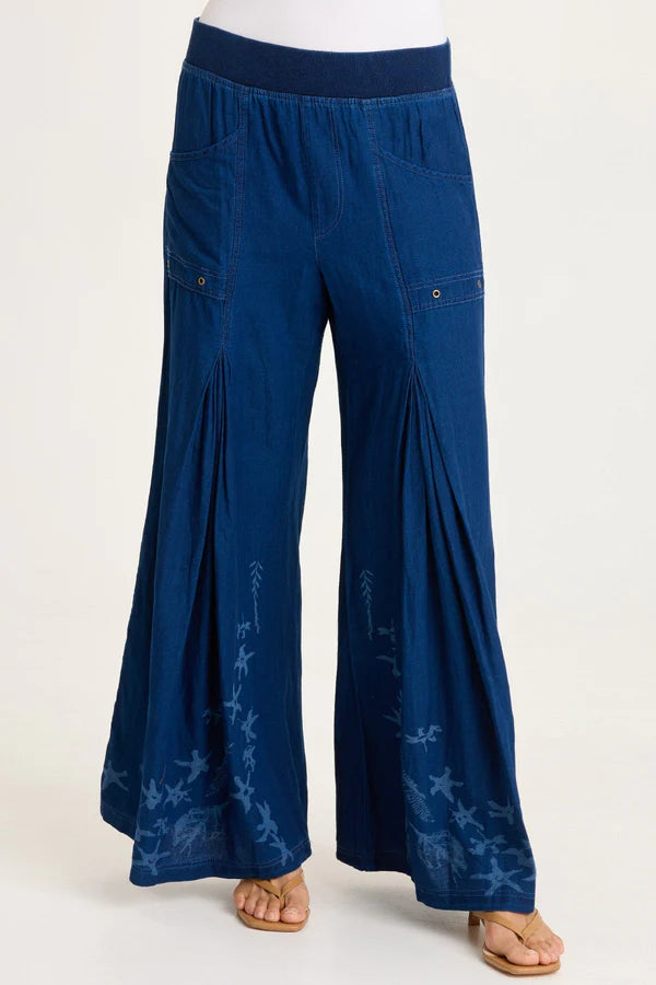 Printed Jerona Wide Leg Pant