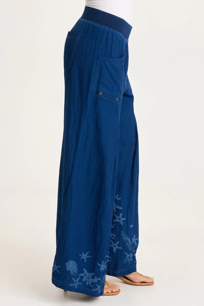 Printed Jerona Wide Leg Pant