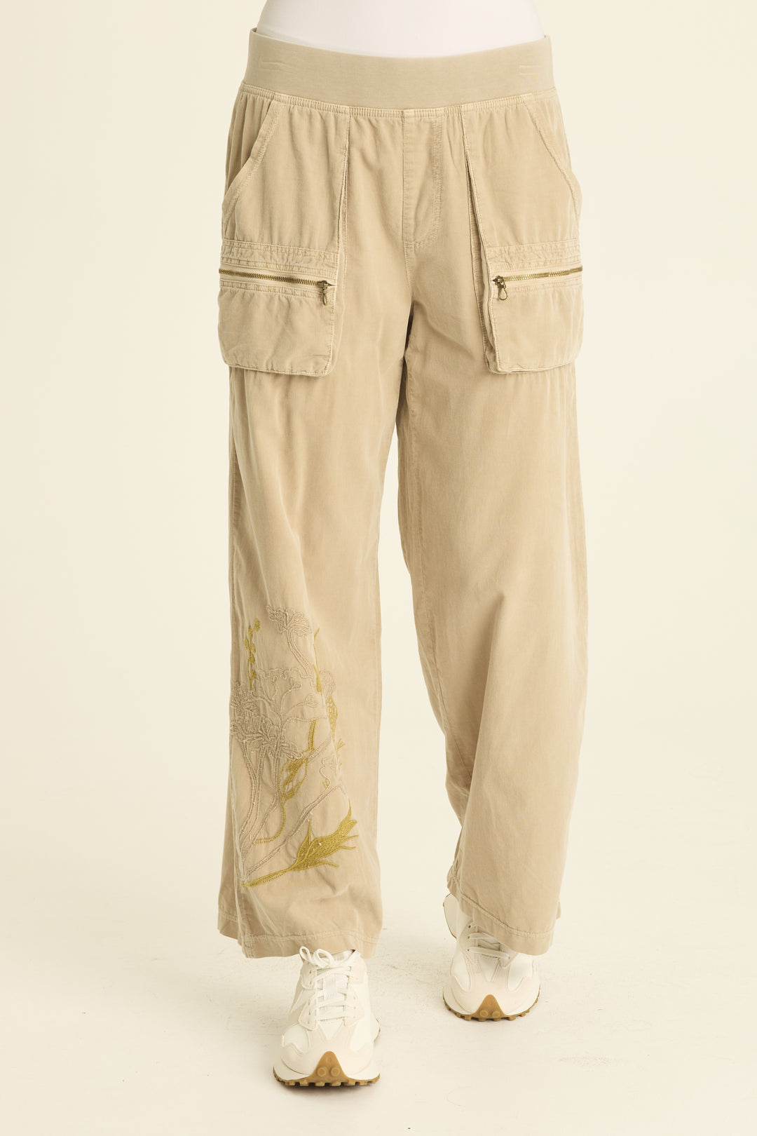 Embroidered Aleks Pant