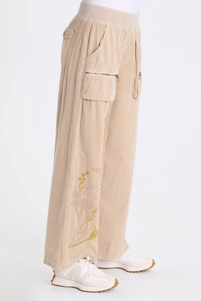 Embroidered Aleks Pant