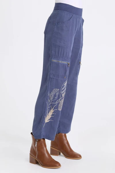 Embroidered Odran Pant