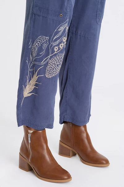 Embroidered Odran Pant