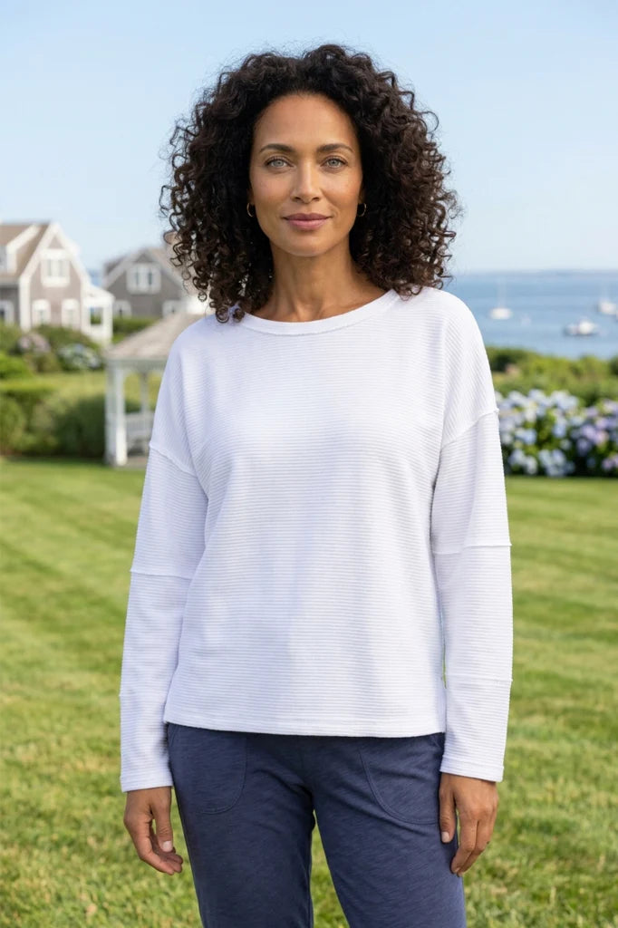 Ottoman French Terry Pullover