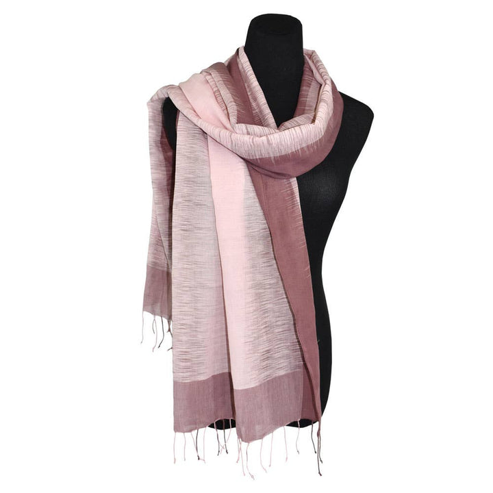 Wickham Handwoven Ikat Scarf