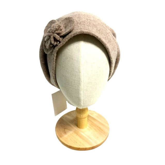 Boiled Wool Slouch Beret
