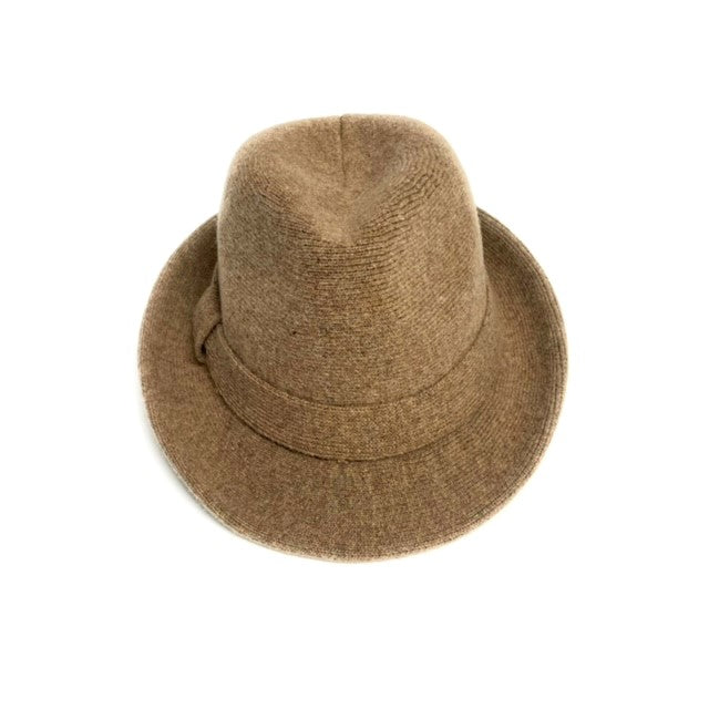 Wool Blend Small Brim Fedora Hat