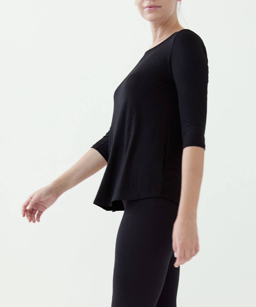 Bamboo Elbow Sleeve Top