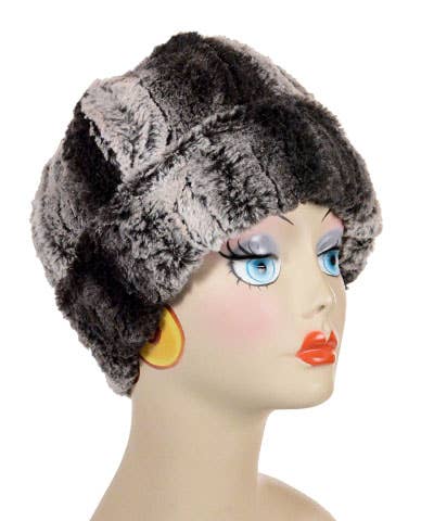 Beanie Faux Fur Reversible - Two-Tone