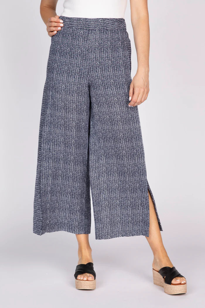 Olivia's Flax Stripe Gemma Flood Pant