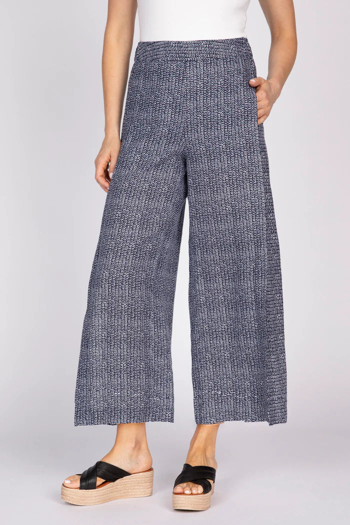 Olivia's Flax Stripe Gemma Flood Pant