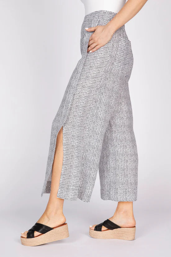 Olivia's Flax Stripe Gemma Flood Pant
