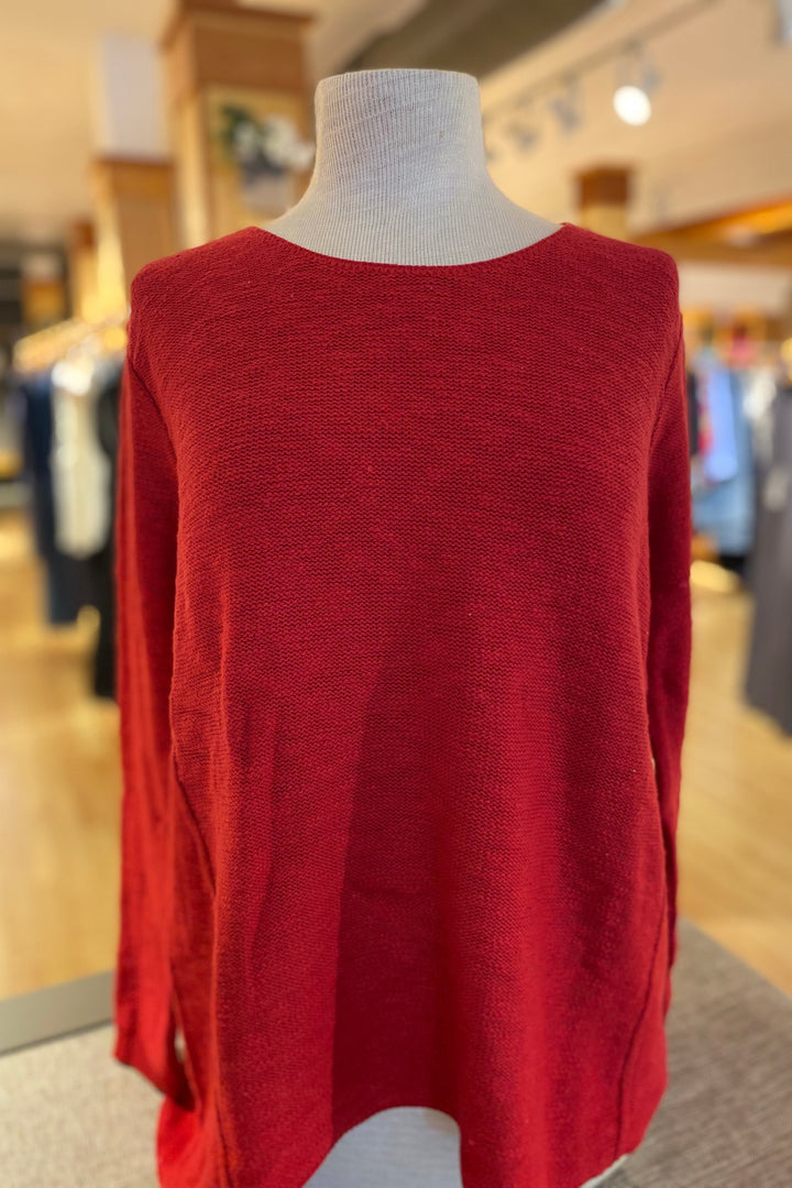 The Ultimate Cotton Sweater - Hi Low Slub Crew