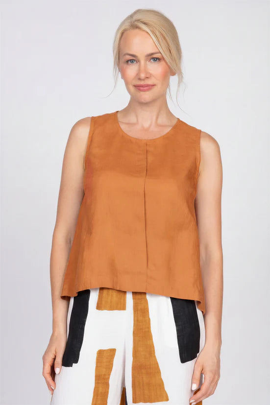 Olivia's Flax Solid Tank