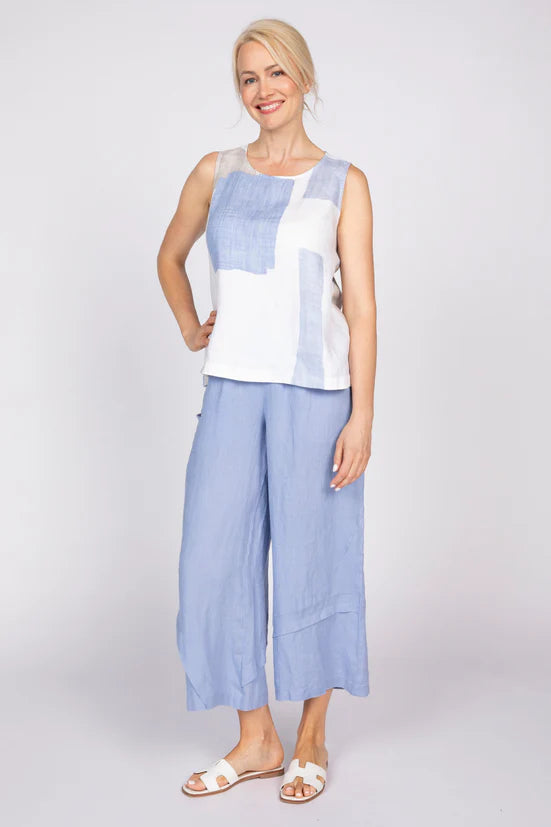 Olivia's Flax Clearblock Sunset Tank