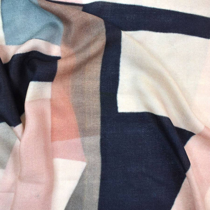 Pakuna Abstract Geo Scarf Shawl