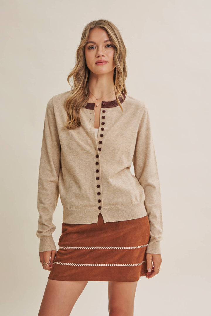 Everyday Layering Lightweight Viscose Cardigan