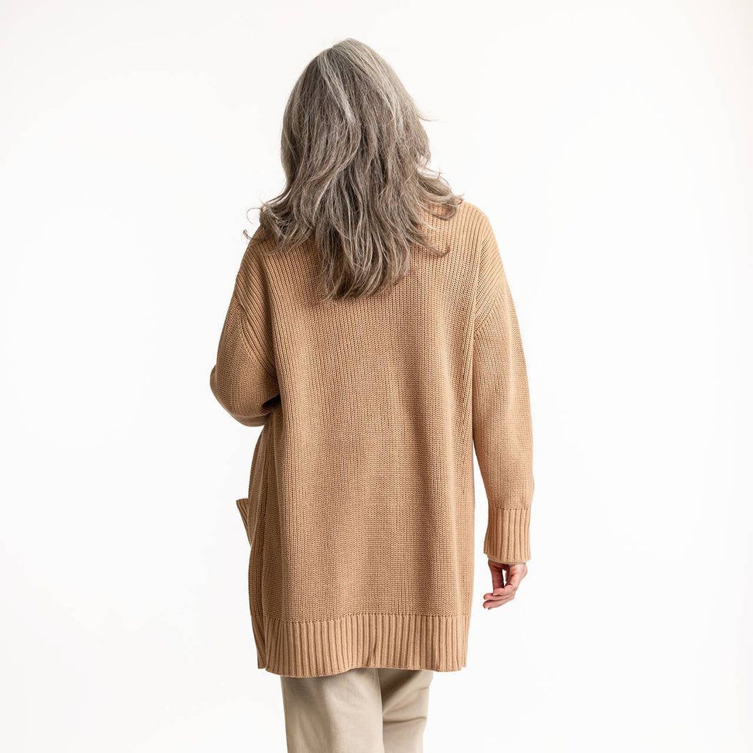 Organic Cotton - Cardigan Sweater