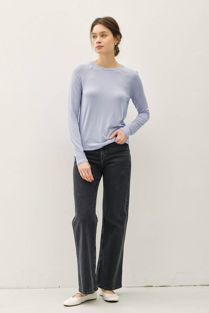 Modal Raglan Sleeve Tee
