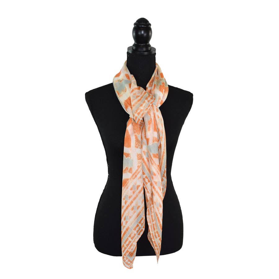 Arnette Medallion Print Square Scarf