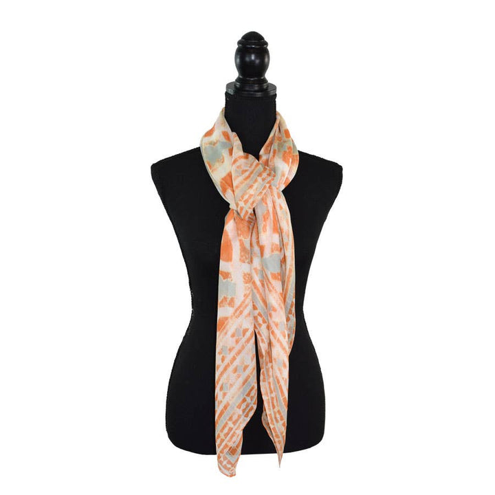 Arnette Medallion Print Square Scarf