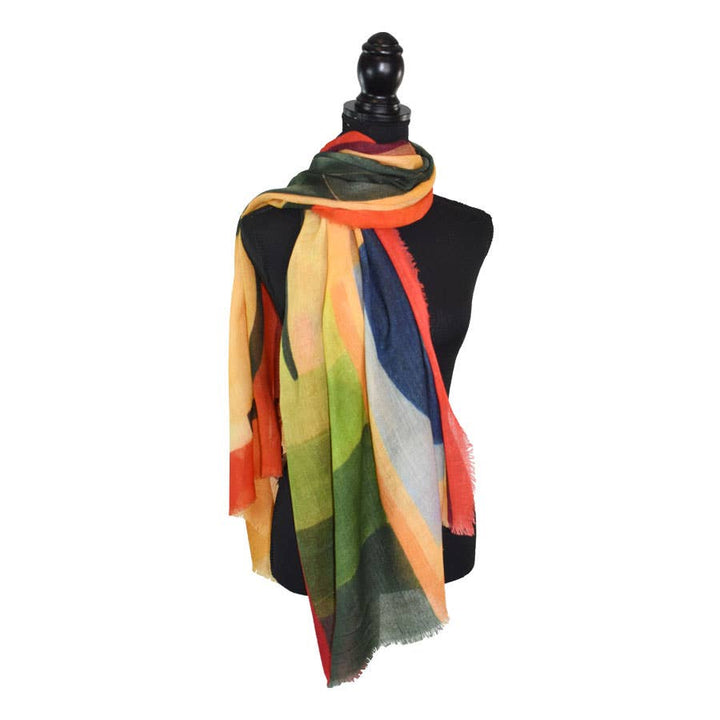 Porter Abstract Geo Scarf