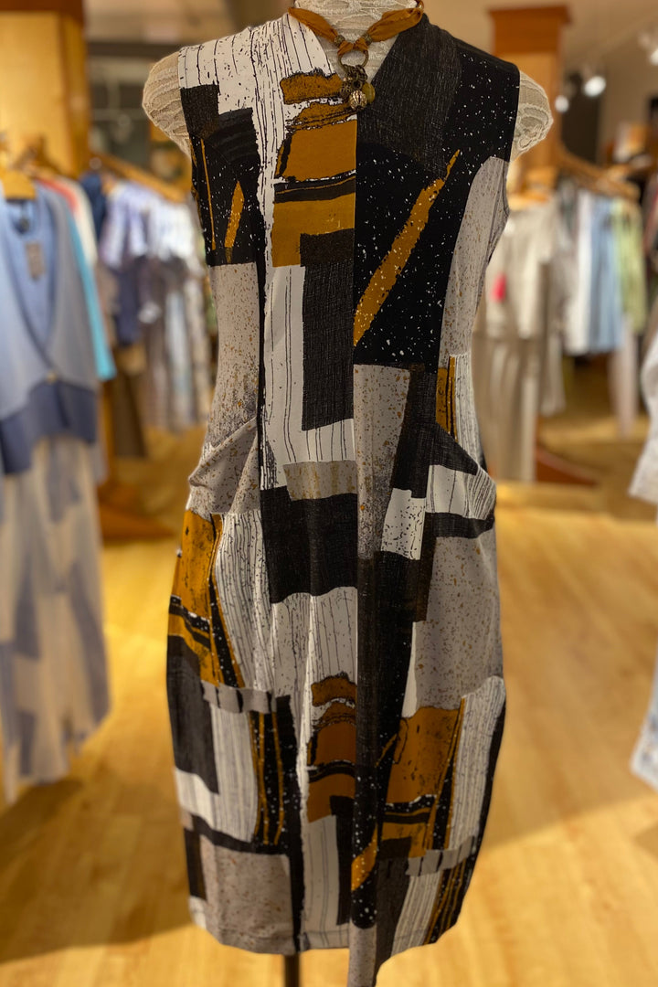 Arthouse Picasso Knits Sleeveless Dress
