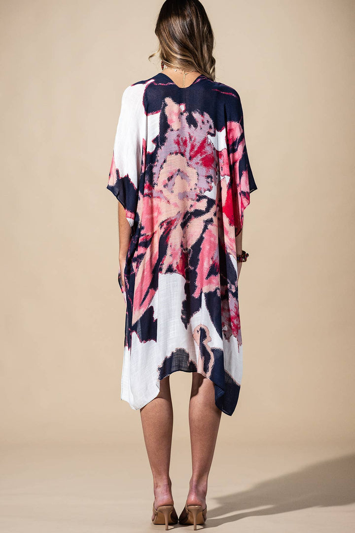 Painted Bloom Kimono