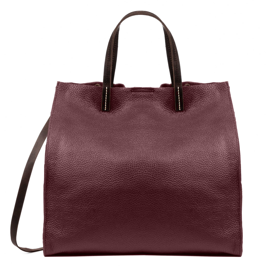 Bianca Dollaro Women's Genuine Leather Shopper Bag