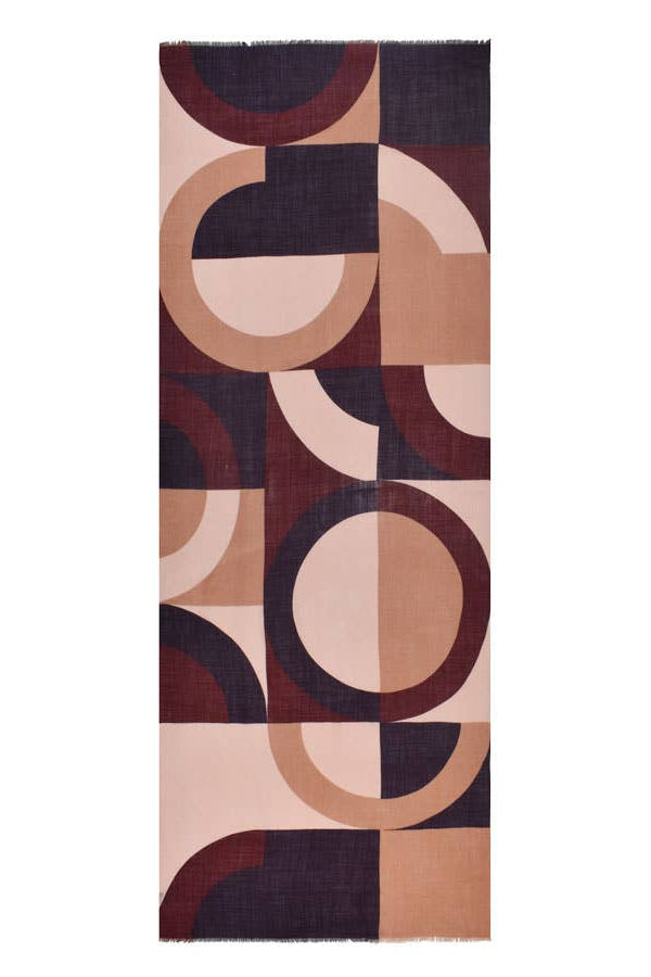 Izumi Geo Colorblock Scarf
