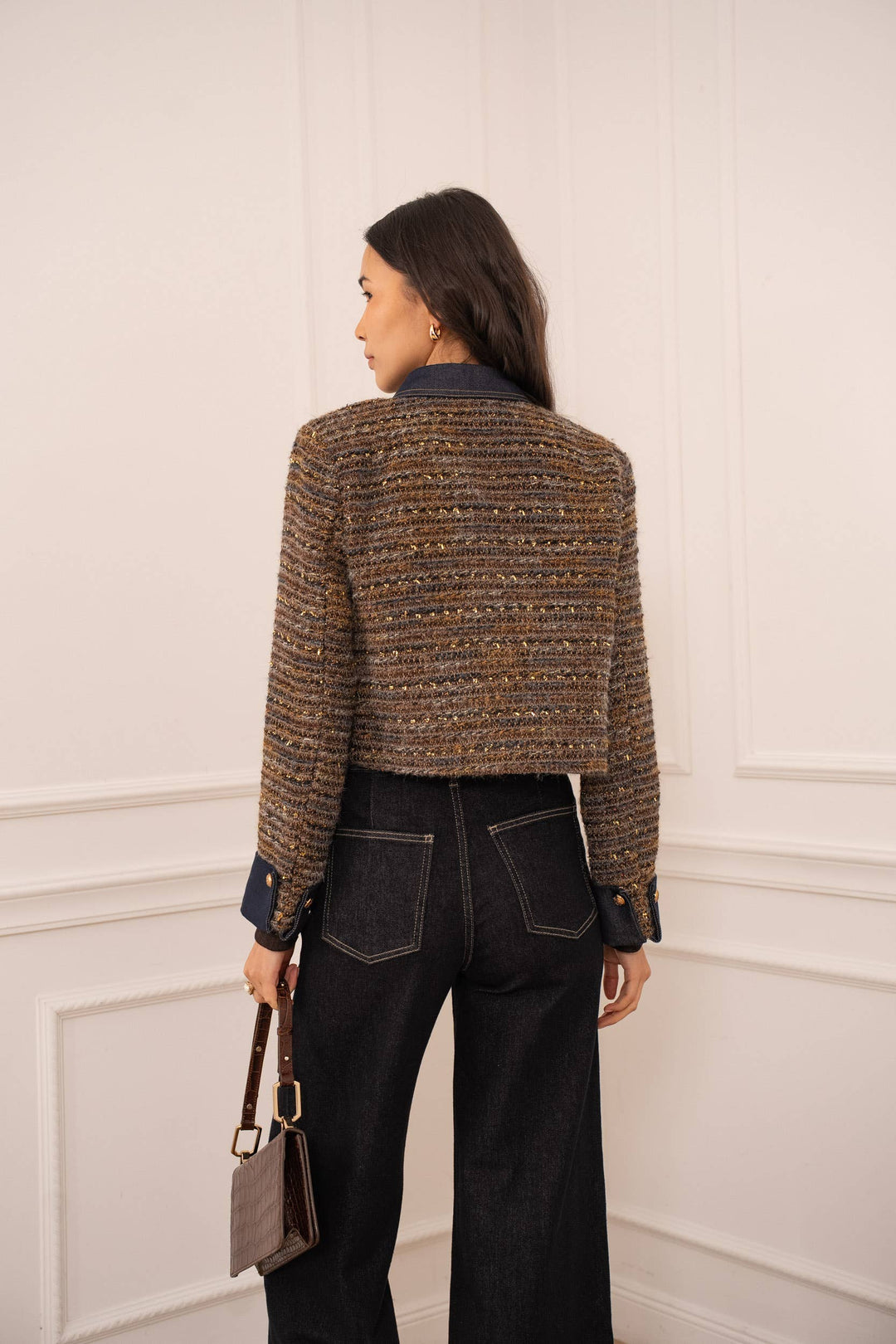 Élise jacket in Tweed & Denim