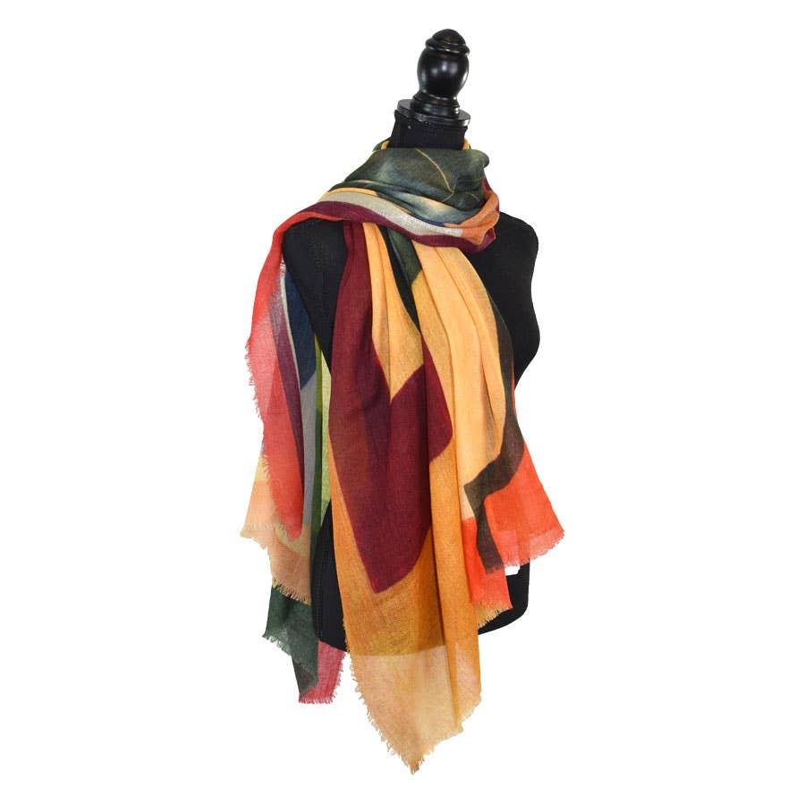Porter Abstract Geo Scarf