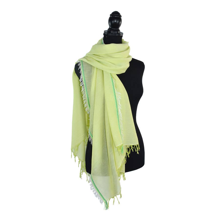 Rory Solid Cotton Scarf