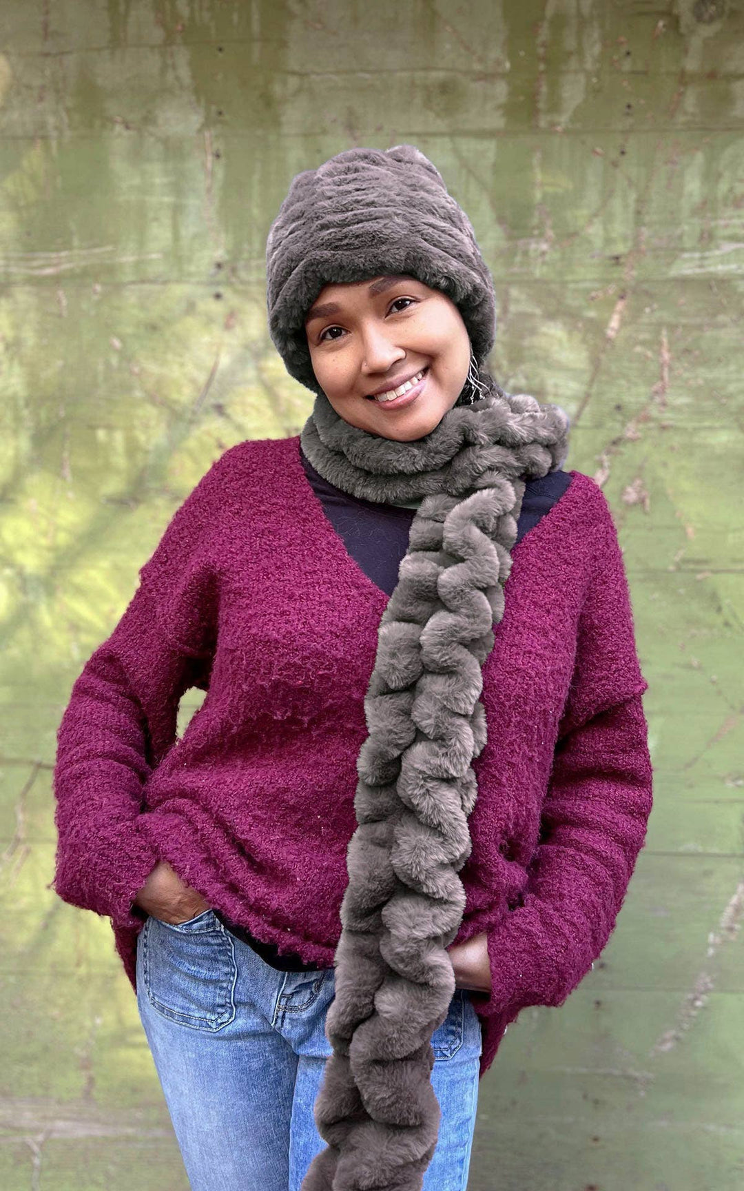 Classic Scarf - Royal Opulence Faux Furs  (Wholesale)