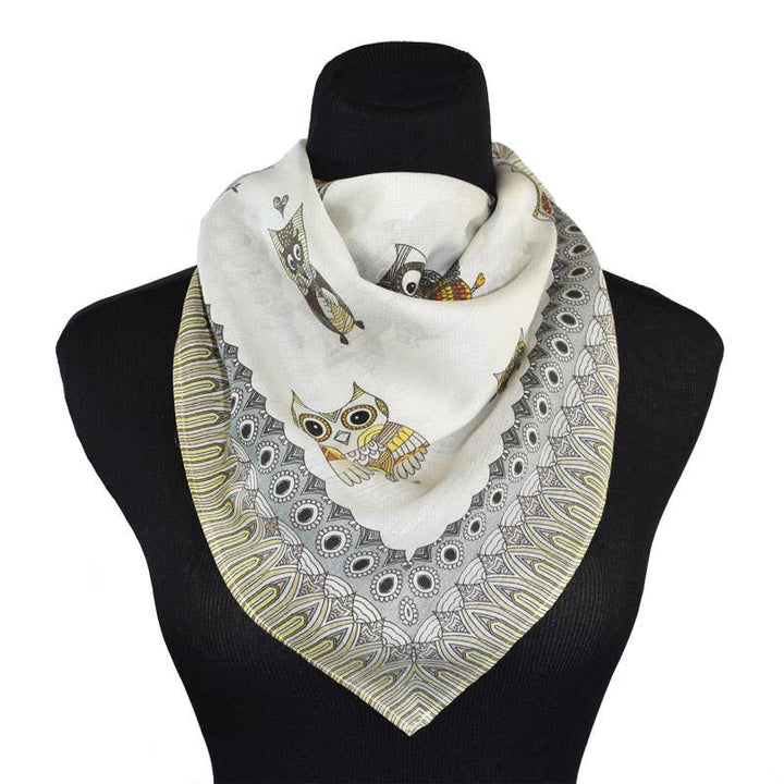 Hoot Whimsical Owl Neckerchief