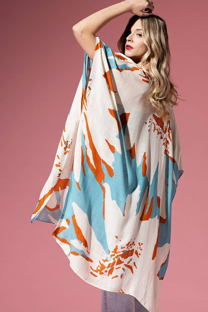 Sweeping Floral Kimono