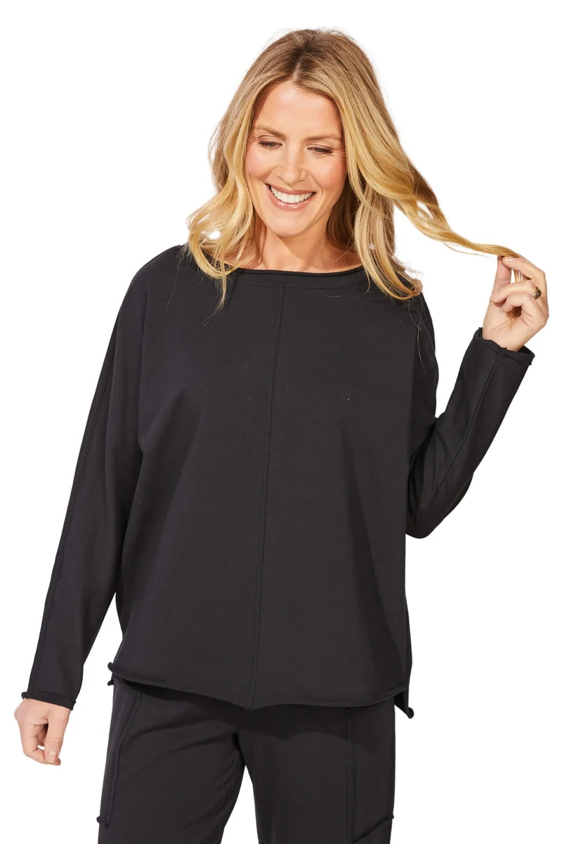 Ocean Front Terry Relaxed Roll Top