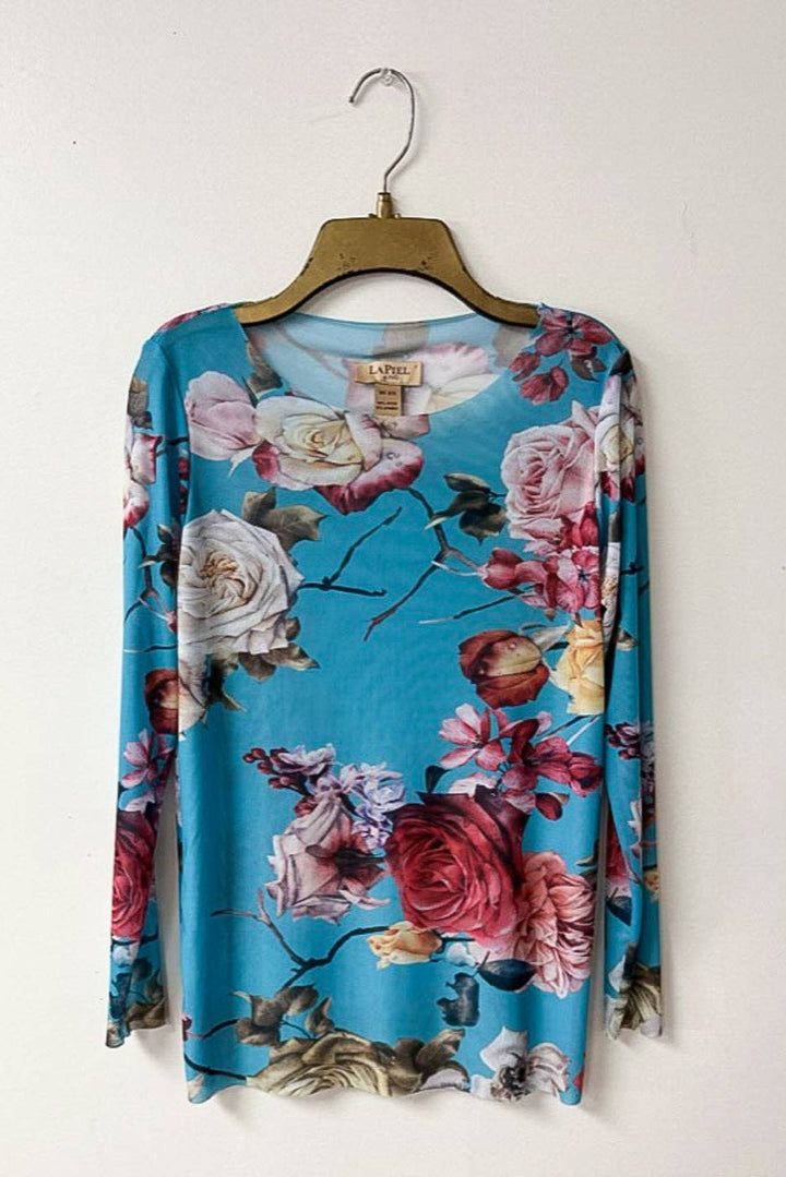 Rose Chintz- NudiTee Sheer Top