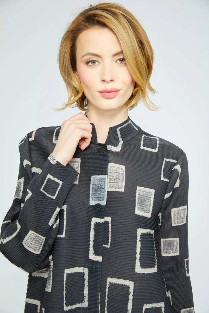 Parisian Pleats Pretty Chateau Jacket Dress