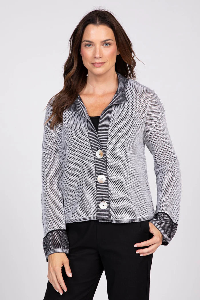 Mesh Stitch Cardigan