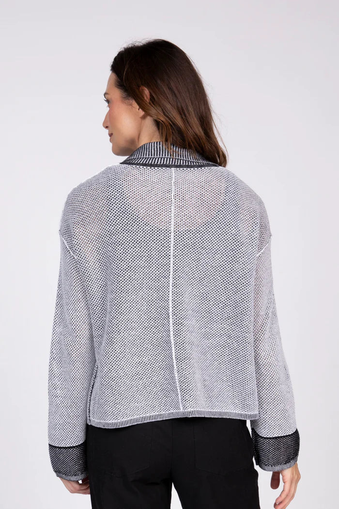 Mesh Stitch Cardigan
