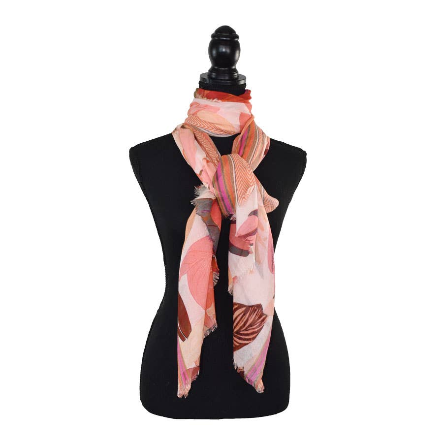 Kirsten Floral Ecovera Cotton Scarf