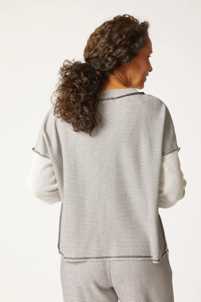 Opposites Attract Inside Out Pullover