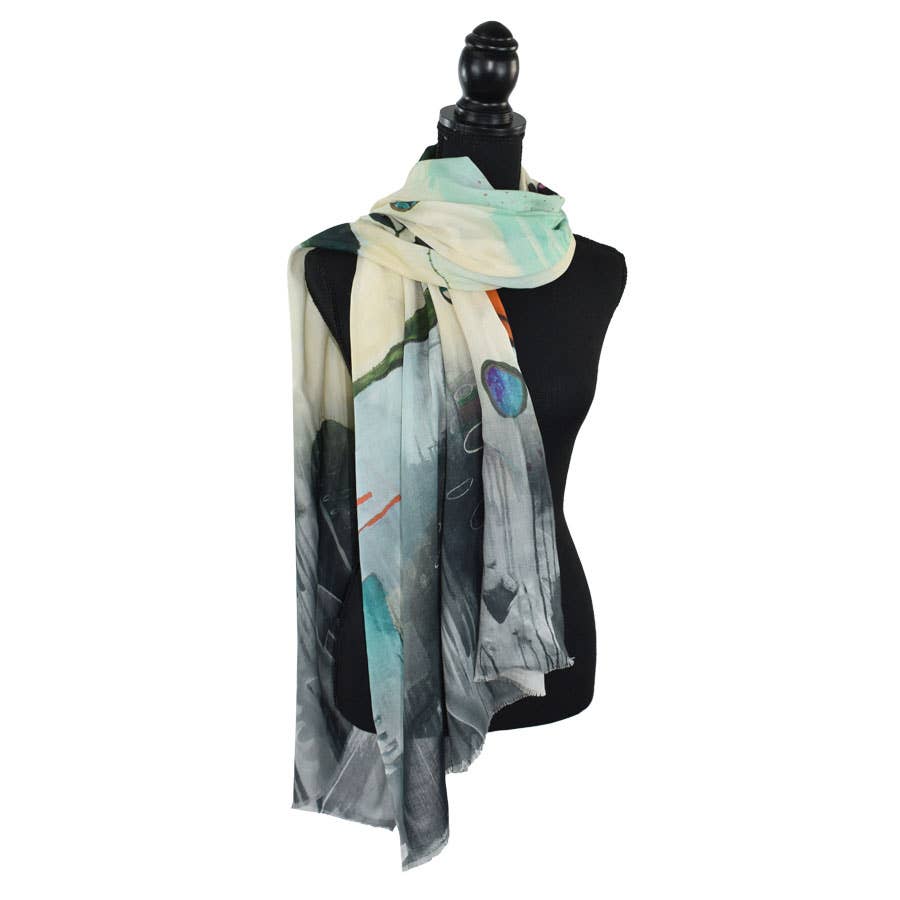 Darion Modern Abstract Scarf