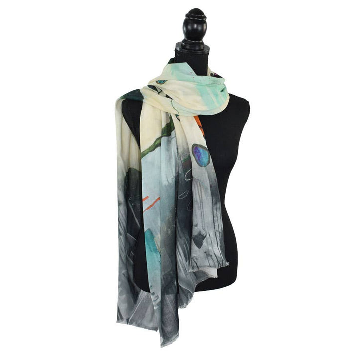 Darion Modern Abstract Scarf