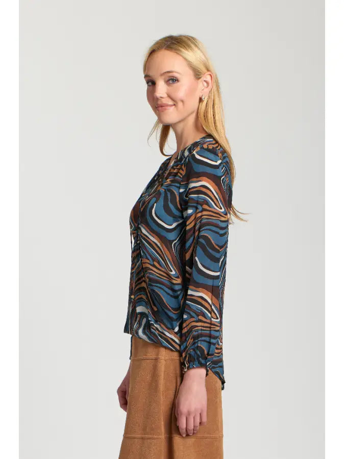 Falling For You Blouse