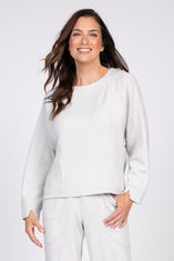 Lux Knit Stitch Pullover